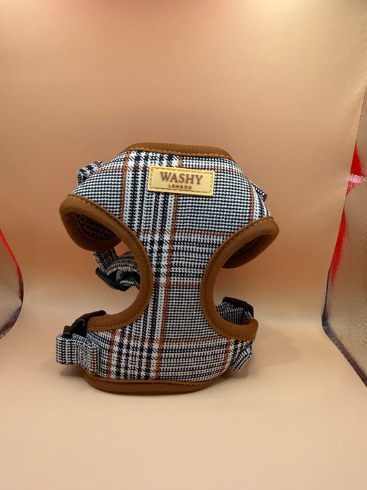 Windsor Check Adjustable Harness Set